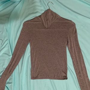 Grey turtleneck